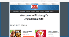 Desktop Screenshot of justpayhalfpittsburgh.com